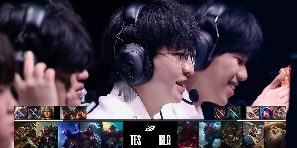 KT力克TES，Doinb团战一打五鏖战多局四强赛，引爆全场热议